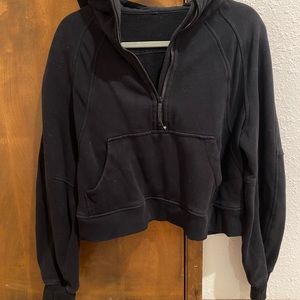 Cropped lulu lemon hoodie